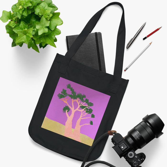 Organic Canvas Tote Bag, Tree