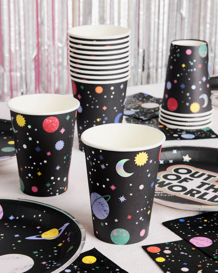 Out of This World Paper Cups (16pc) - bubblegum market