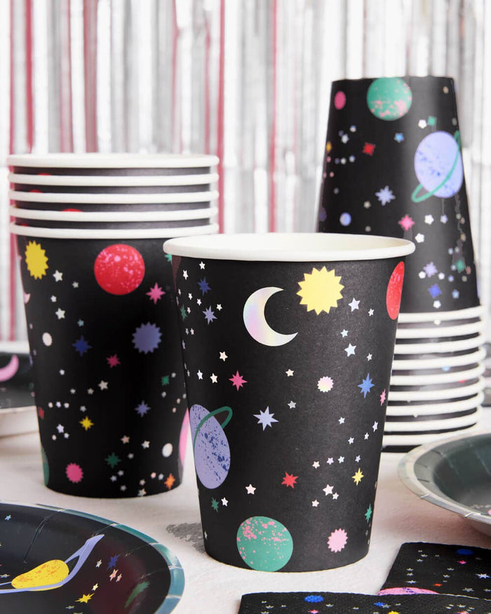 Out of This World Paper Cups (16pc) - bubblegum market