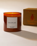 Palomino candle with its printed box