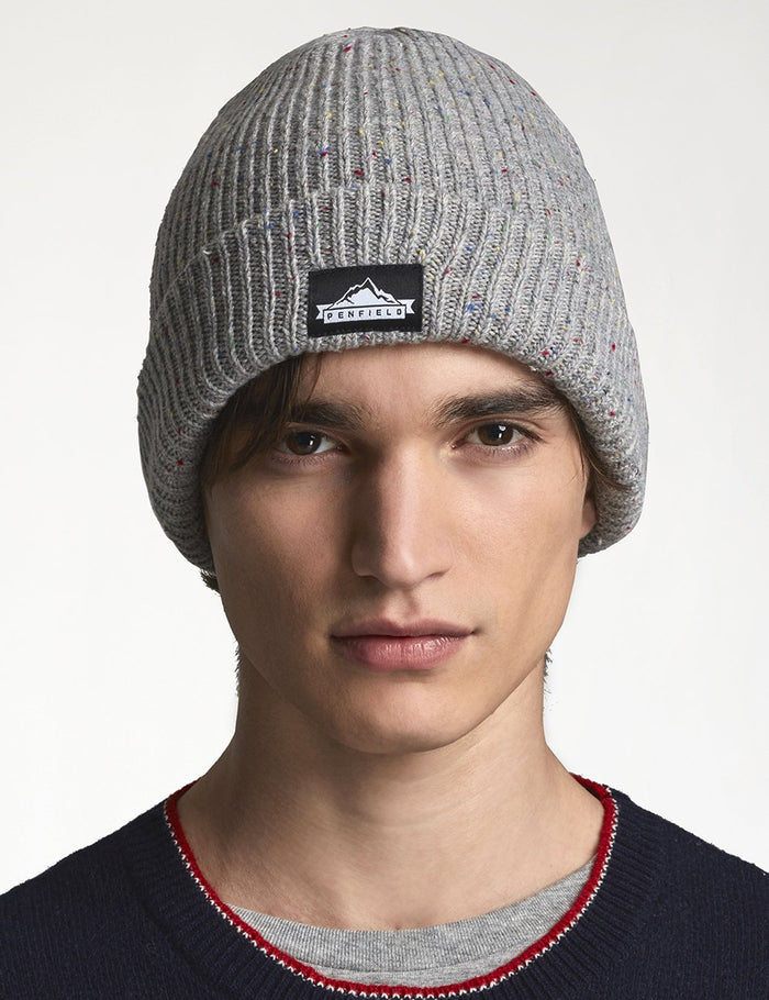 Penfield Harris Beanie Hat - Grey