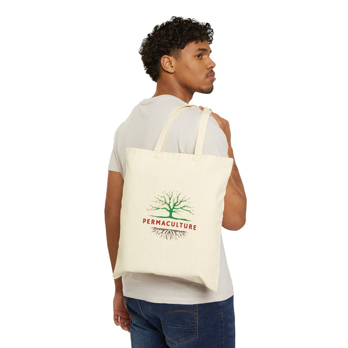 Permaculture, Cotton Canvas Tote Bag