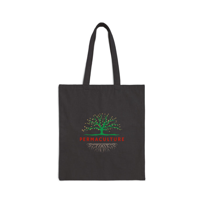 Permaculture, Cotton Canvas Tote Bag