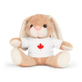 Plush Toy with a Canadian Shirt