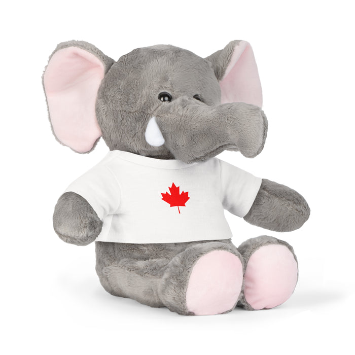 Plush Toy with a Canadian Shirt