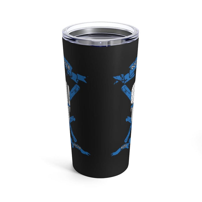 Police Officer Crest-Thin Blue Line-Tumbler 20.