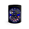Police Officer Gift-Don't Tread on Me Coffee Mug-Thin Blue Line Coffee Cup.
