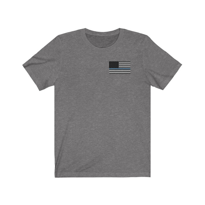 Praying State Trooper Flag T-Shirt-Praying Deputy Flag Shirt-Praying Police Officer T-Shirt.