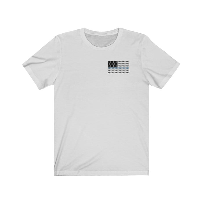 Praying State Trooper Flag T-Shirt-Praying Deputy Flag Shirt-Praying Police Officer T-Shirt.