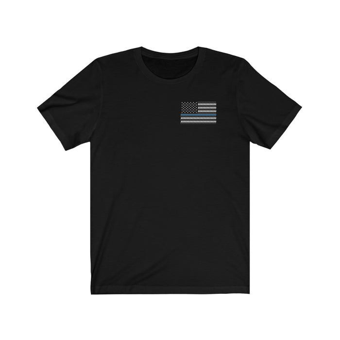 Praying State Trooper Flag T-Shirt-Praying Deputy Flag Shirt-Praying Police Officer T-Shirt.