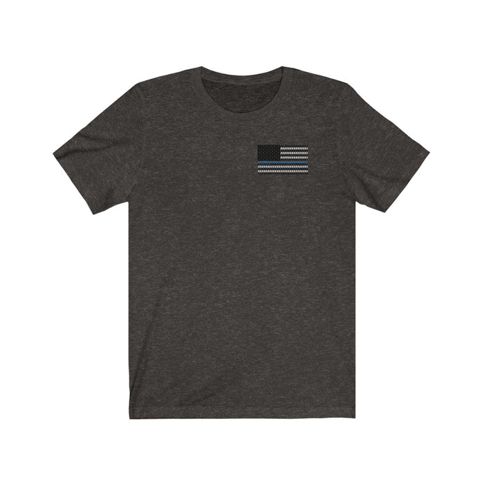Praying State Trooper Flag T-Shirt-Praying Deputy Flag Shirt-Praying Police Officer T-Shirt.