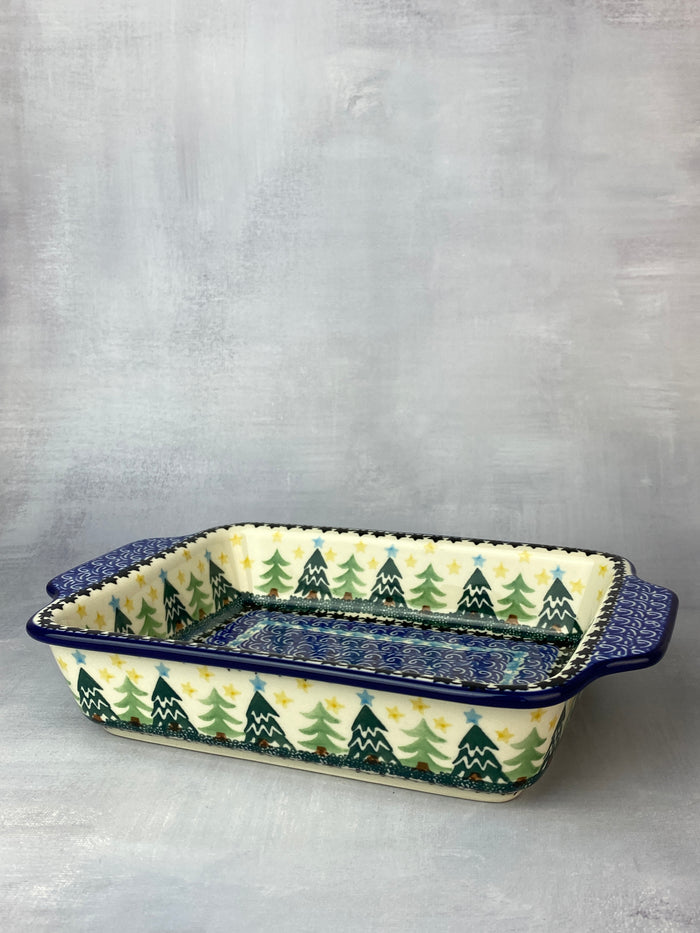 Rectangular Baker with Handles - Shape A84 - Pattern 1284