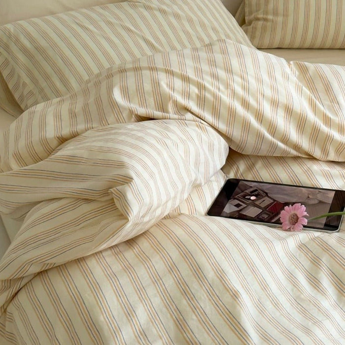 - Ever Lasting - Refreshing Stripe Pillowcases / Forest Green - Pillowcases - Ever Lasting