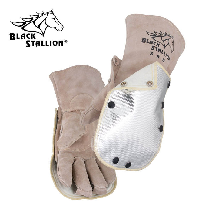 Revco 580 Premium Split Cowhide Stick Welding Gloves-ShopWeldingSupplies.com