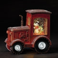 Roman 6.75" LED Snowman Tractor Swirl   #134991  Free shipping