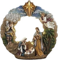 Roman Joseph's Studio Lighted Nativity Wreath
