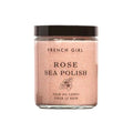 French Girl rose body polish in a glass jar