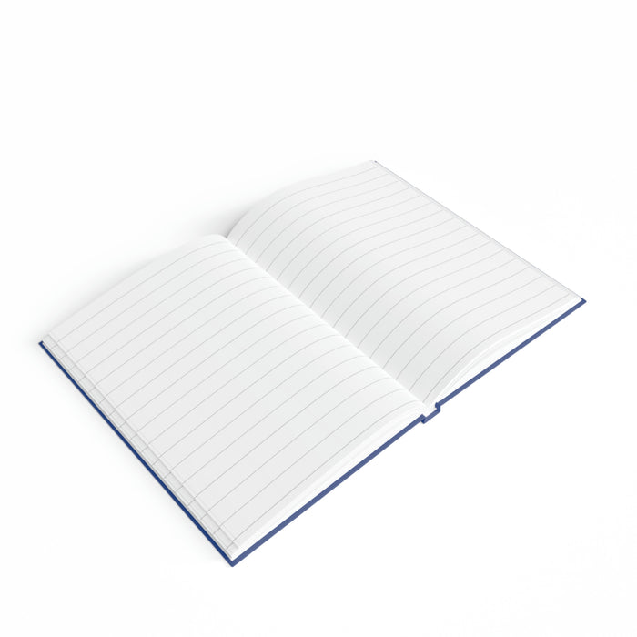 Sacred Geometry - Journal - Ruled Line - Blue Cover