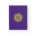 Sacred Geometry - Journal - Ruled Line - Purple Cover