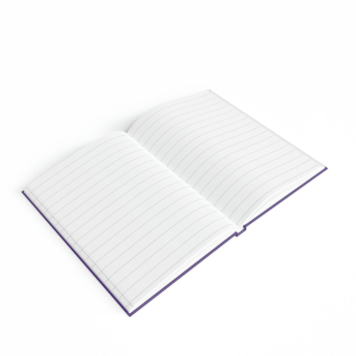Sacred Geometry - Journal - Ruled Line - Purple Cover