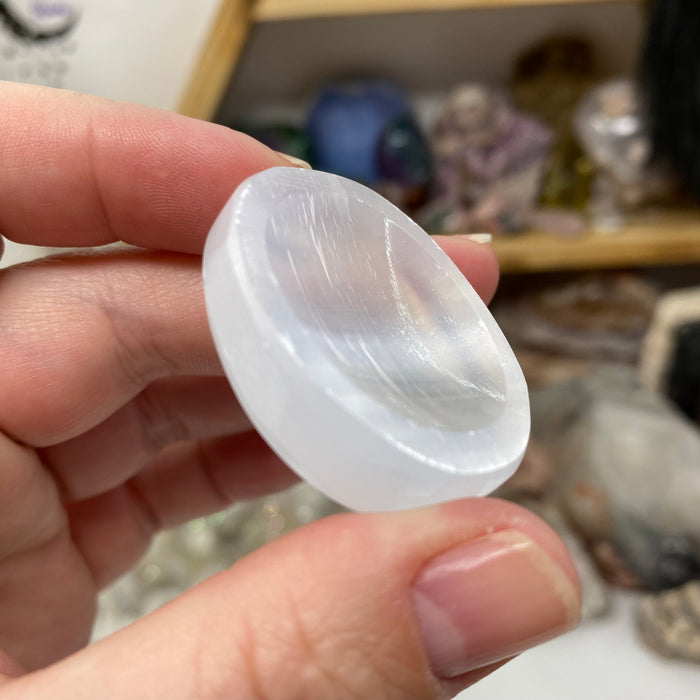 Selenite 1.5" Worry Stones