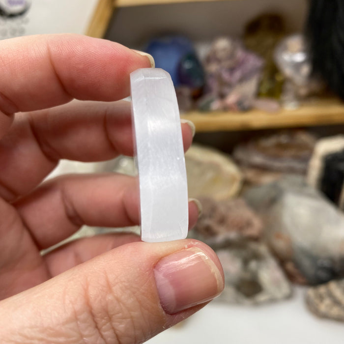 Selenite 1.5" Worry Stones