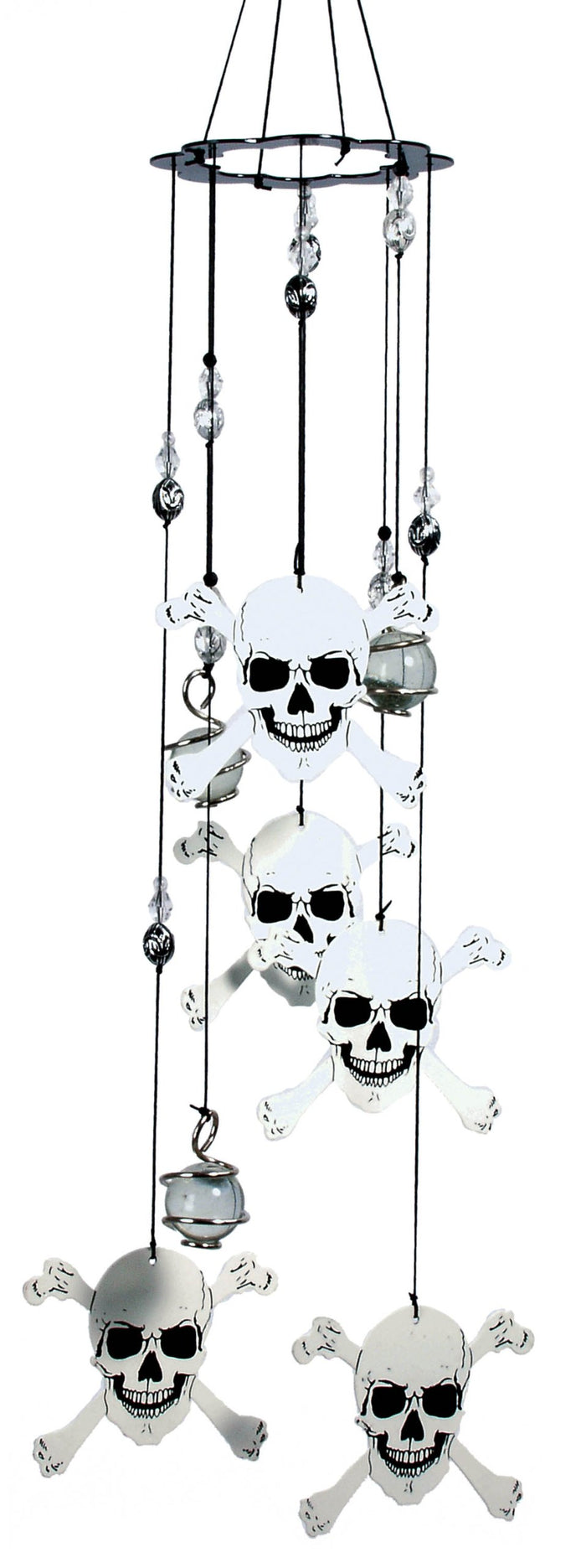 Skull and Crossbones Wind Chime