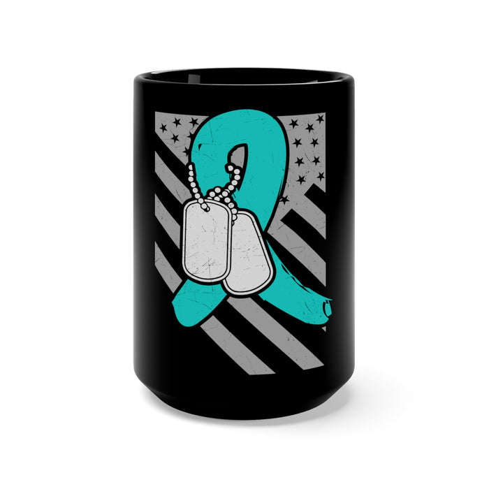 Sleek and Stylish Black Mug 15oz - Elevate Your Beverage Experience