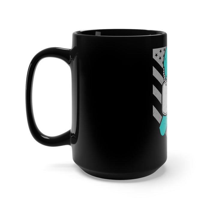 Sleek and Stylish Black Mug 15oz - Elevate Your Beverage Experience