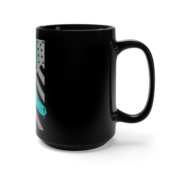 Sleek and Stylish Black Mug 15oz - Elevate Your Beverage Experience