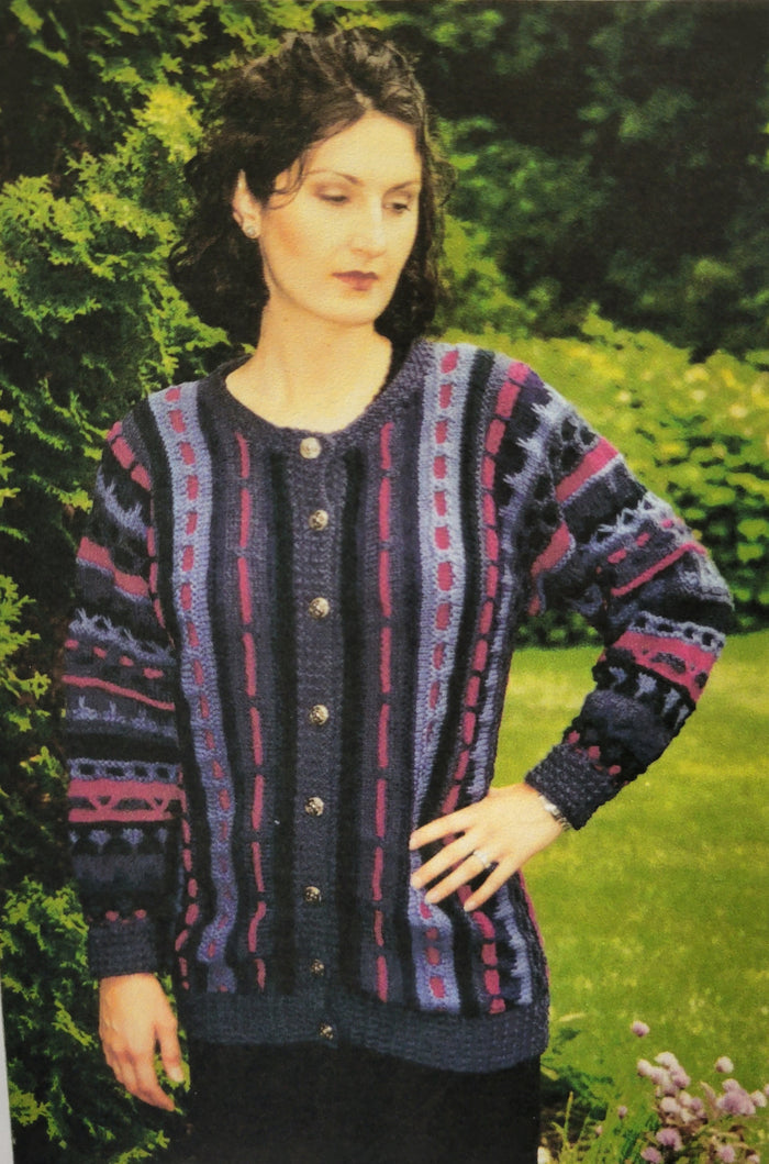 Slip Stitch Cardigan Pattern