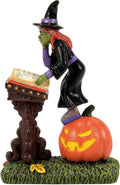 Snow Village Halloween Cursed Curses are in Cursive
