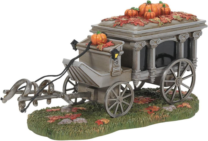 Snow Village Halloween Disneyland Haunted Hearse #6009775