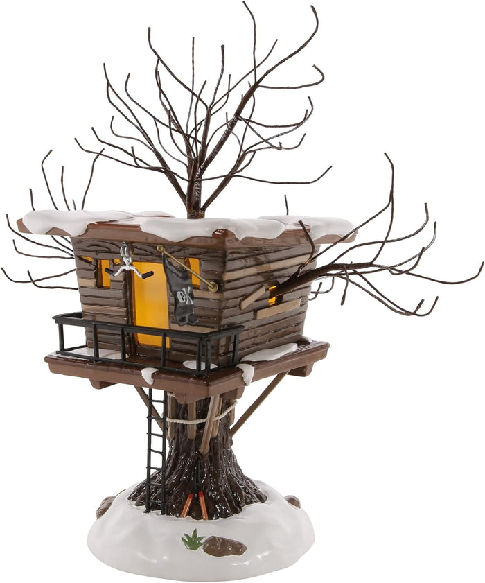 Snow Village Kevin's Tree House
