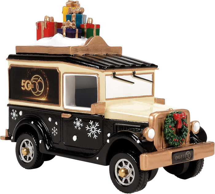 Snow Village The Express Van