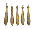 Speckled Gold and Orange Tassel (M260)