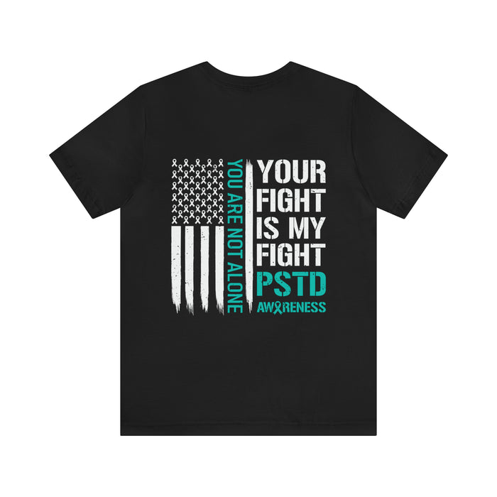 Standing Together: Uniting for PTSD Awareness with our Powerful Design T-Shirt