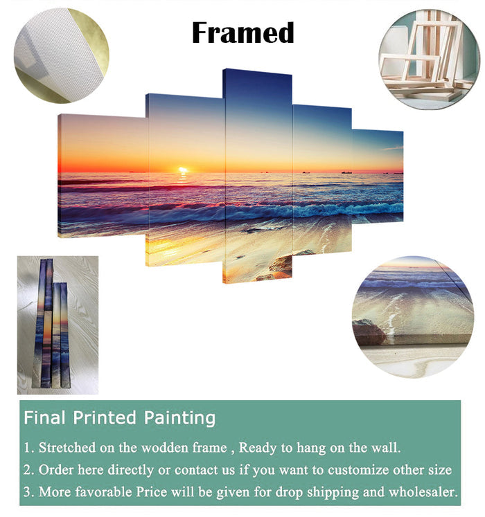 Statue Of Liberty Wall Art Frame Canvas Printing Decor
