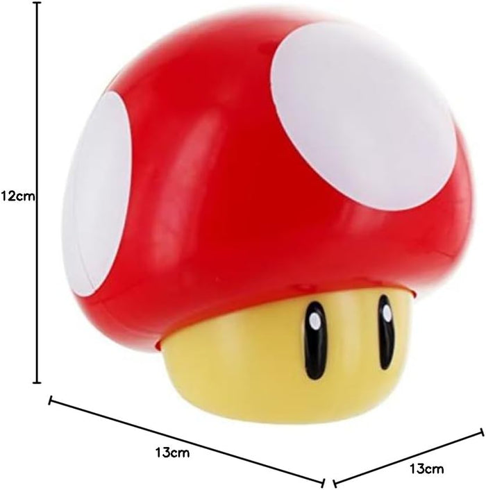 Super Mario Brothers Mushroom Figure Light Officially Licensed With Sound