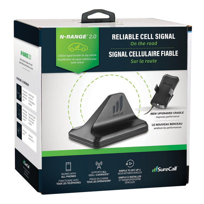 SureCall N-Range 2.0 Cell Phone Signal Booster