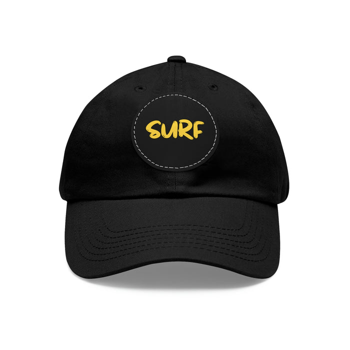 SURF - Dad Hat with Round Leather Patch