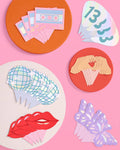 Swiftie Party I'm the Problem Cupcake Toppers (24pc) - bubblegum market