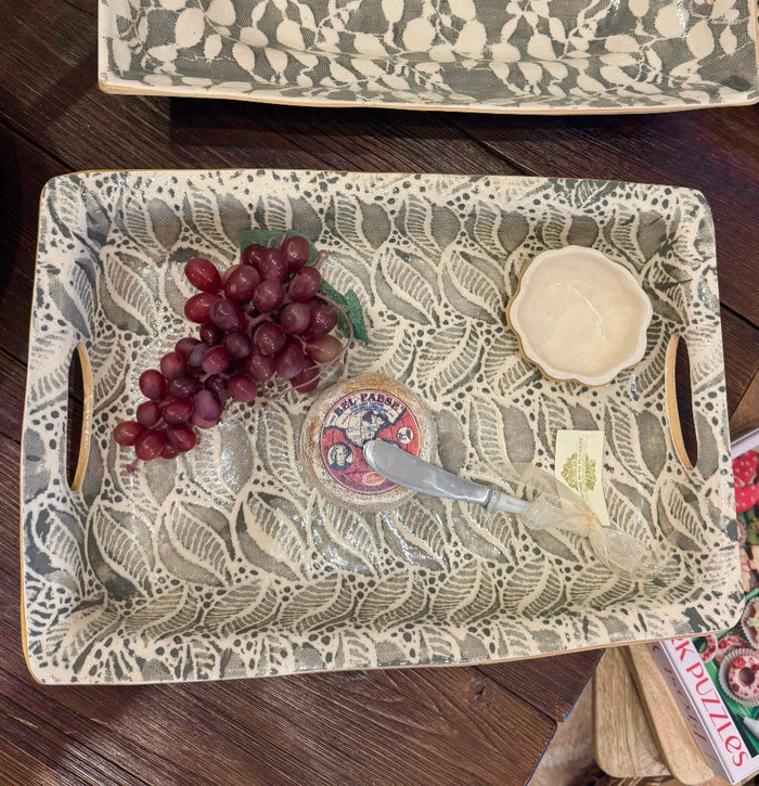 Terrafirma Ceramics Buffet Tray (Cobalt, Charcoal)