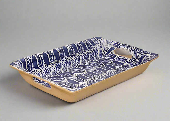 Terrafirma Ceramics Buffet Tray (Cobalt, Charcoal)