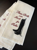 These Boots Were Made for Ridin' Dishtowel