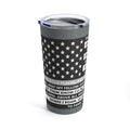 Thin Gray Line Prayer Flag-Correctional Officer Tumbler.