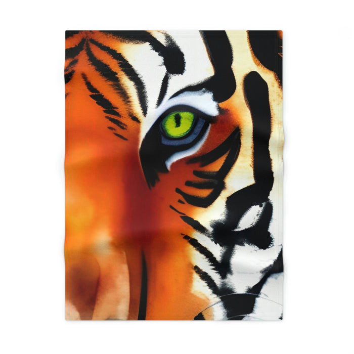 TIGER - Soft Fleece Baby Blanket