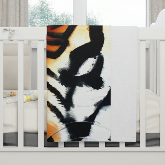 TIGER - Soft Fleece Baby Blanket