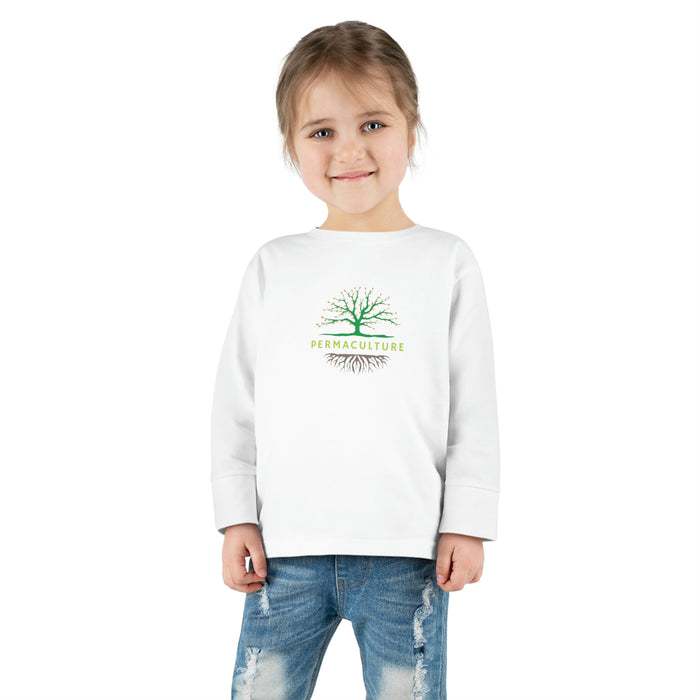 Toddler Long Sleeve Tee - Permaculture