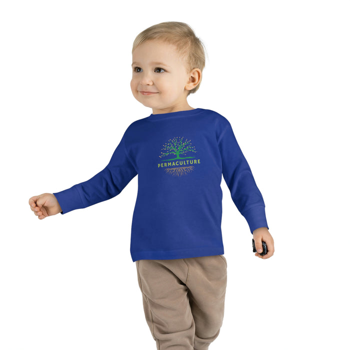 Toddler Long Sleeve Tee - Permaculture